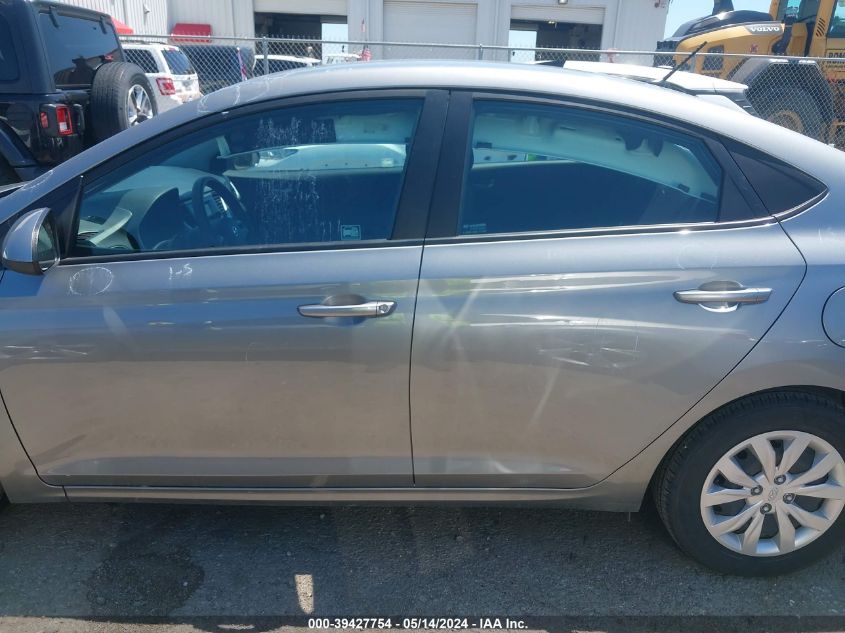 2021 Hyundai Accent Se VIN: 3KPC24A65ME144481 Lot: 39427754