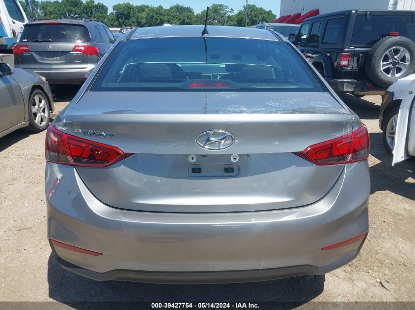 2021 Hyundai Accent Se VIN: 3KPC24A65ME144481 Lot: 39427754