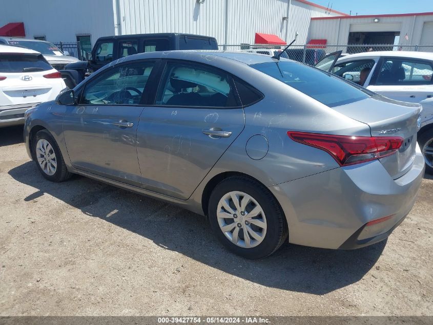 2021 Hyundai Accent Se VIN: 3KPC24A65ME144481 Lot: 39427754