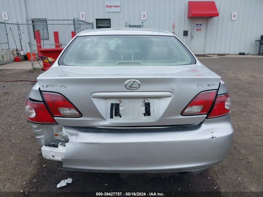 2002 Lexus Es 300 Base (A4) VIN: JTHBF30G920037930 Lot: 39427757