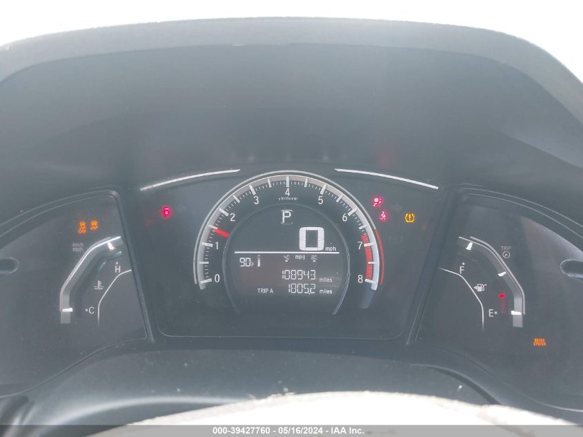 2018 Honda Civic Lx VIN: 2HGFC2F58JH581584 Lot: 39427760