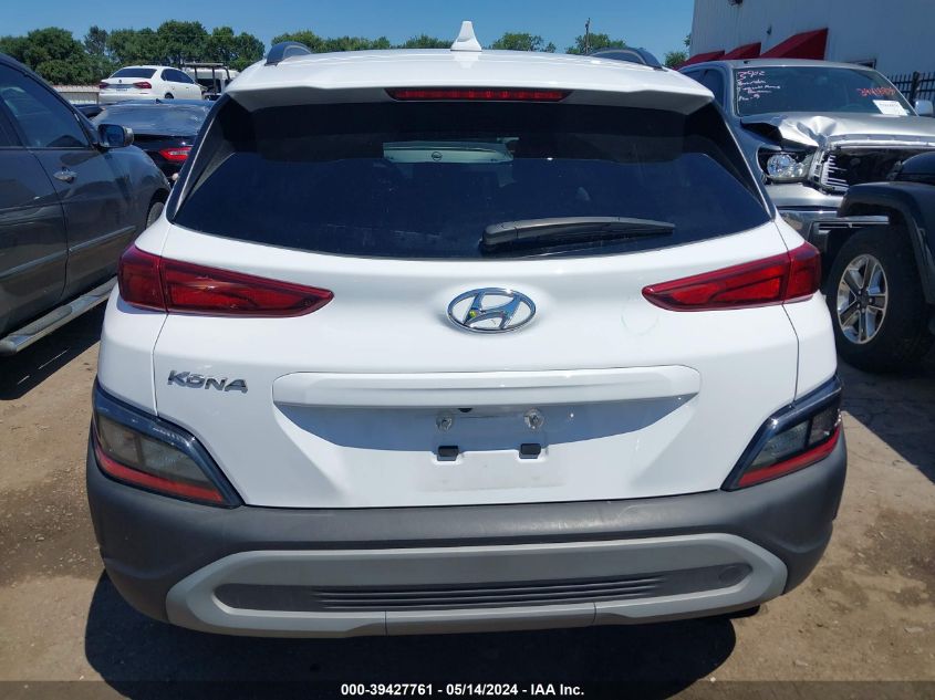 2023 Hyundai Kona Sel VIN: KM8K62AB3PU976226 Lot: 39427761