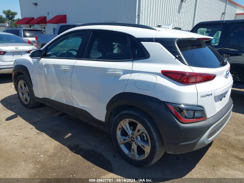 2023 Hyundai Kona Sel VIN: KM8K62AB3PU976226 Lot: 39427761