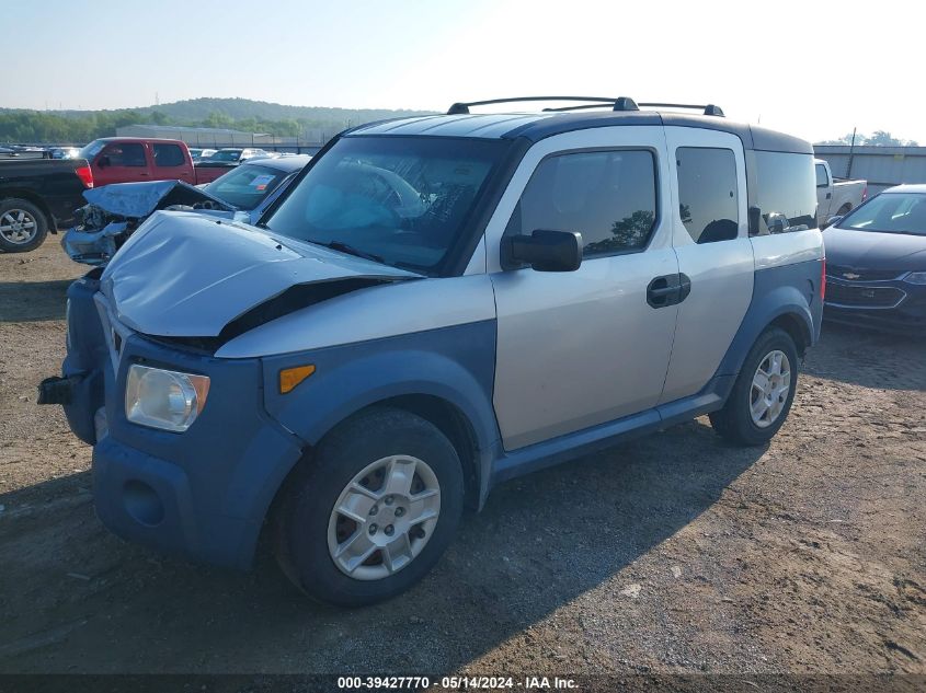 2006 Honda Element Lx VIN: 5J6YH18396L012682 Lot: 39427770