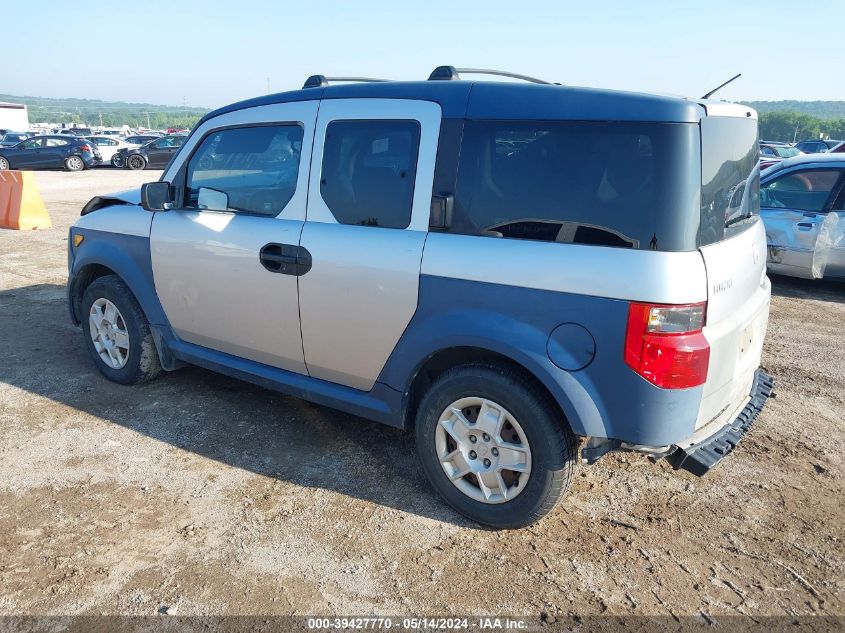 2006 Honda Element Lx VIN: 5J6YH18396L012682 Lot: 39427770