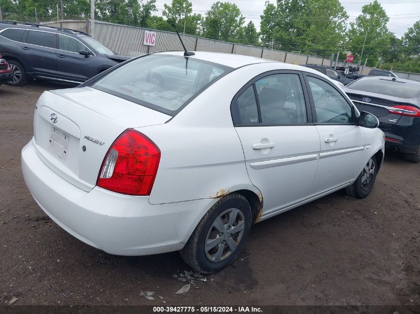 2008 Hyundai Accent Gls VIN: KMHCN46C28U230419 Lot: 39427775