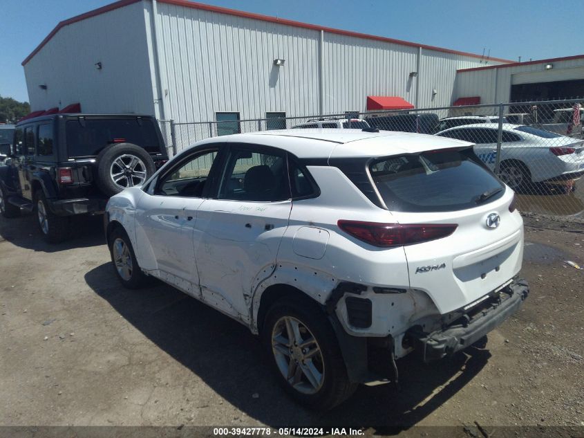 2021 Hyundai Kona Se VIN: KM8K12AA6MU713424 Lot: 39427778