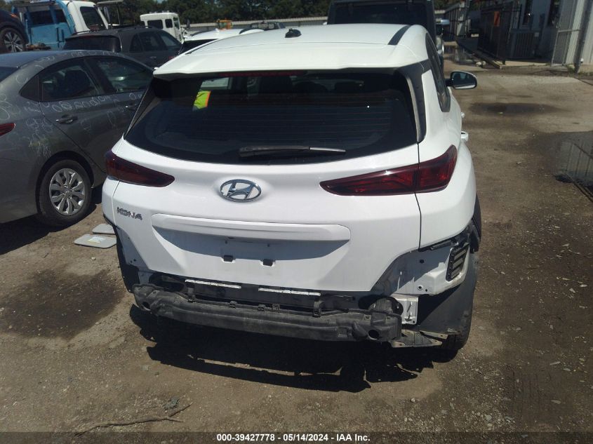 2021 Hyundai Kona Se VIN: KM8K12AA6MU713424 Lot: 39427778