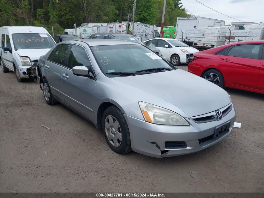 2006 Honda Accord 2.4 Lx VIN: 1HGCM56476A170935 Lot: 39427781