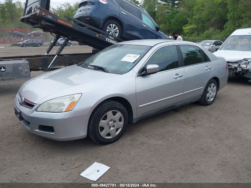 2006 Honda Accord 2.4 Lx VIN: 1HGCM56476A170935 Lot: 39427781