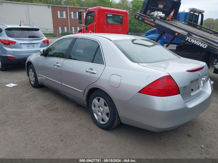 2006 Honda Accord 2.4 Lx VIN: 1HGCM56476A170935 Lot: 39427781