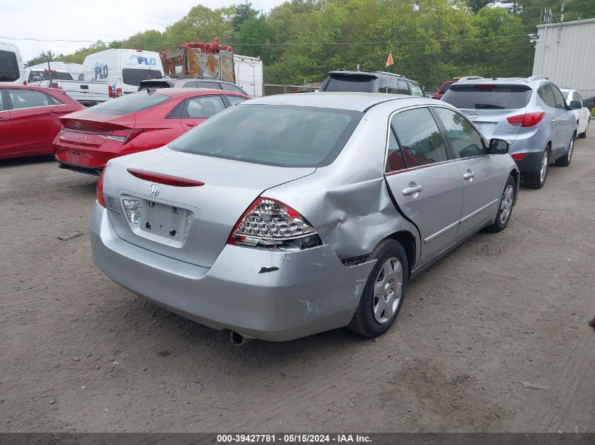 2006 Honda Accord 2.4 Lx VIN: 1HGCM56476A170935 Lot: 39427781