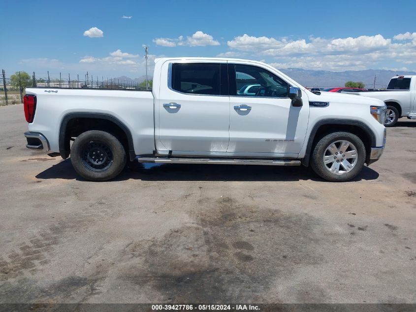 2020 GMC Sierra 1500 4Wd Short Box Slt VIN: 3GTU9DEDXLG220496 Lot: 39427786