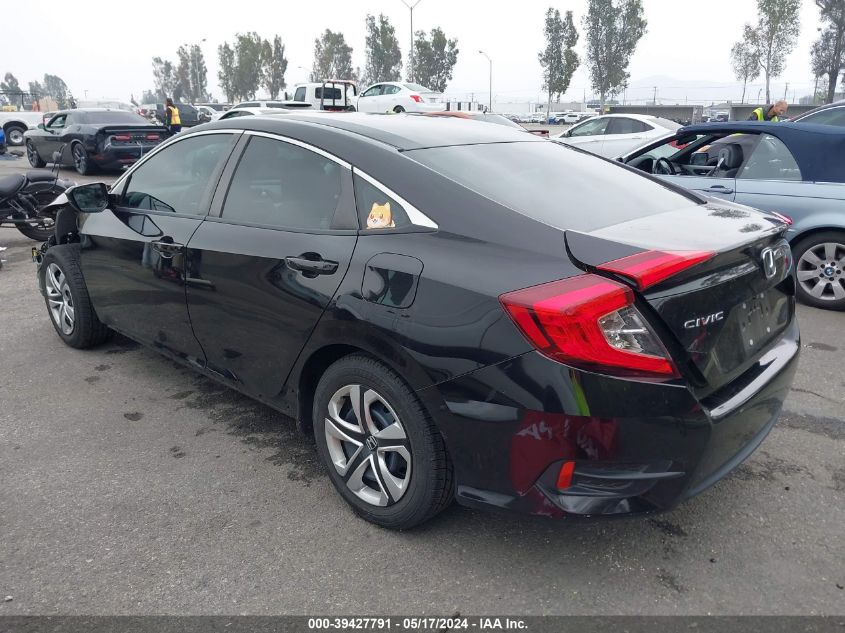 2017 Honda Civic Lx VIN: 2HGFC2F50HH542708 Lot: 39427791