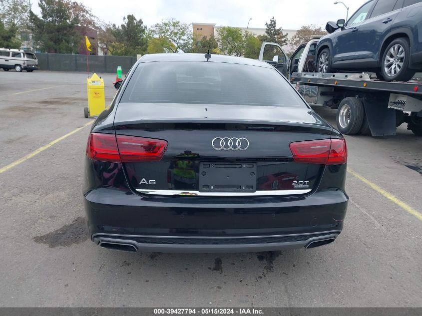 2016 AUDI A6 PREMIUM PLUS - WAUGFAFCXGN143469
