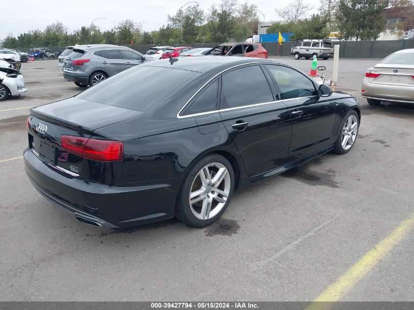 2016 AUDI A6 PREMIUM PLUS - WAUGFAFCXGN143469