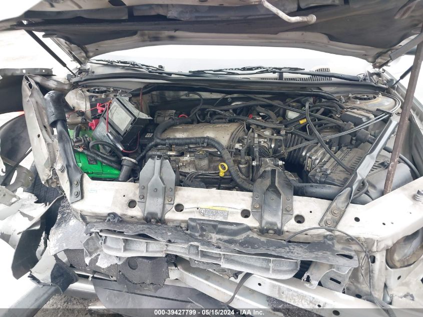 2002 Chevrolet Monte Carlo Ls VIN: 2G1WW12E829122954 Lot: 39427799