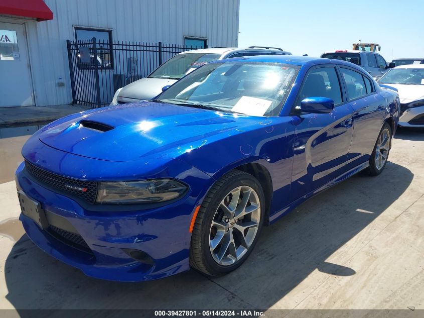 2022 Dodge Charger Gt Rwd VIN: 2C3CDXHGXNH106071 Lot: 39427801