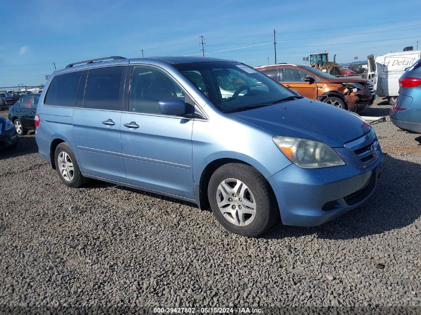 2007 Honda Odyssey Ex-L VIN: 5FNRL38687B090759 Lot: 39427802