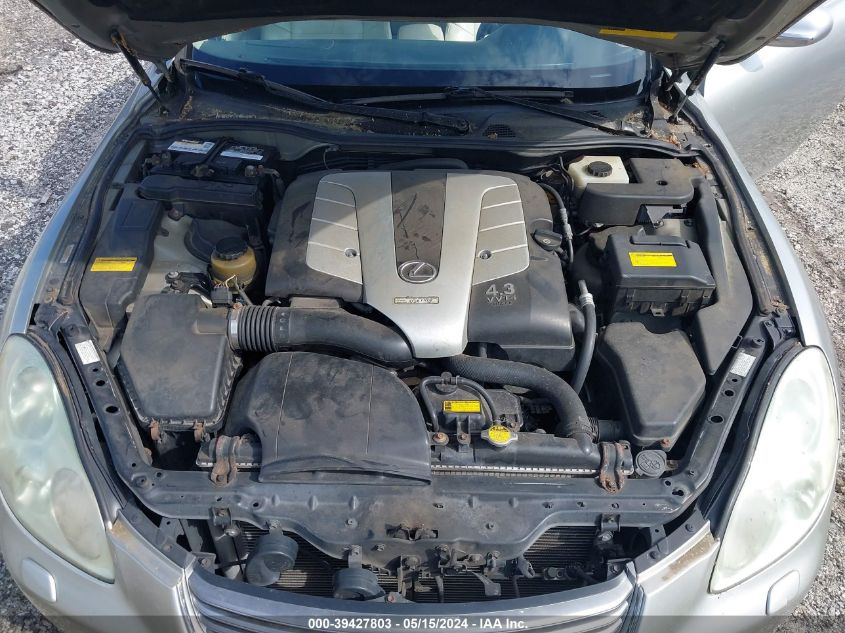 2003 Lexus Sc 430 VIN: JTHFN48Y230035638 Lot: 39427803