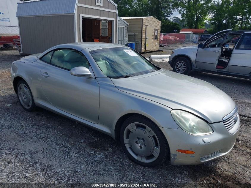 2003 Lexus Sc 430 VIN: JTHFN48Y230035638 Lot: 39427803