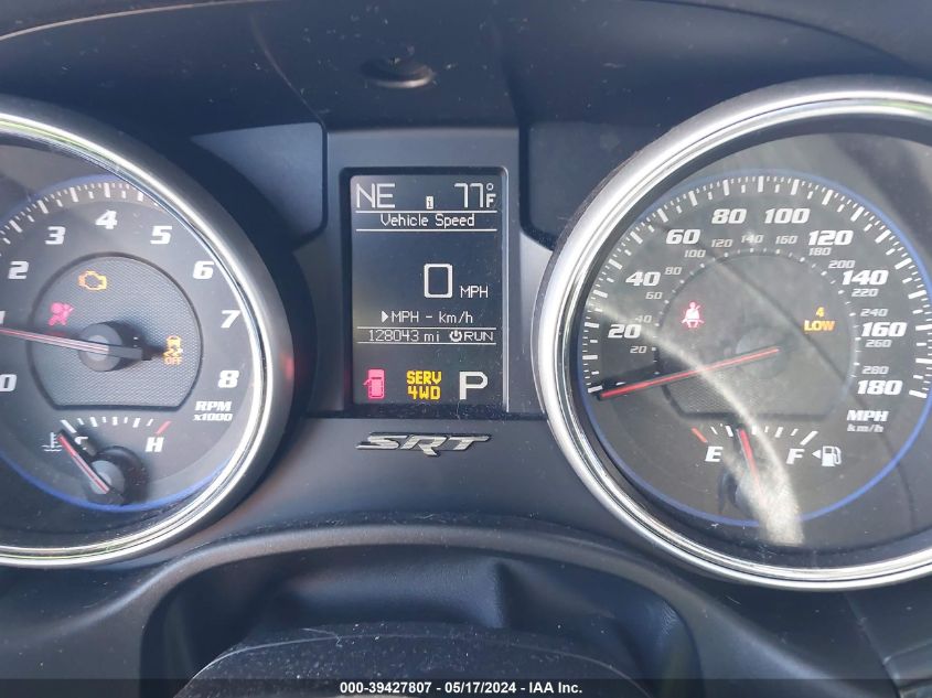 2012 Jeep Grand Cherokee Srt8 VIN: 1C4RJFDJ5CC173834 Lot: 39427807