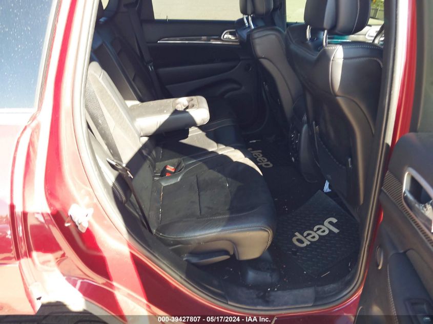 2012 Jeep Grand Cherokee Srt8 VIN: 1C4RJFDJ5CC173834 Lot: 39427807