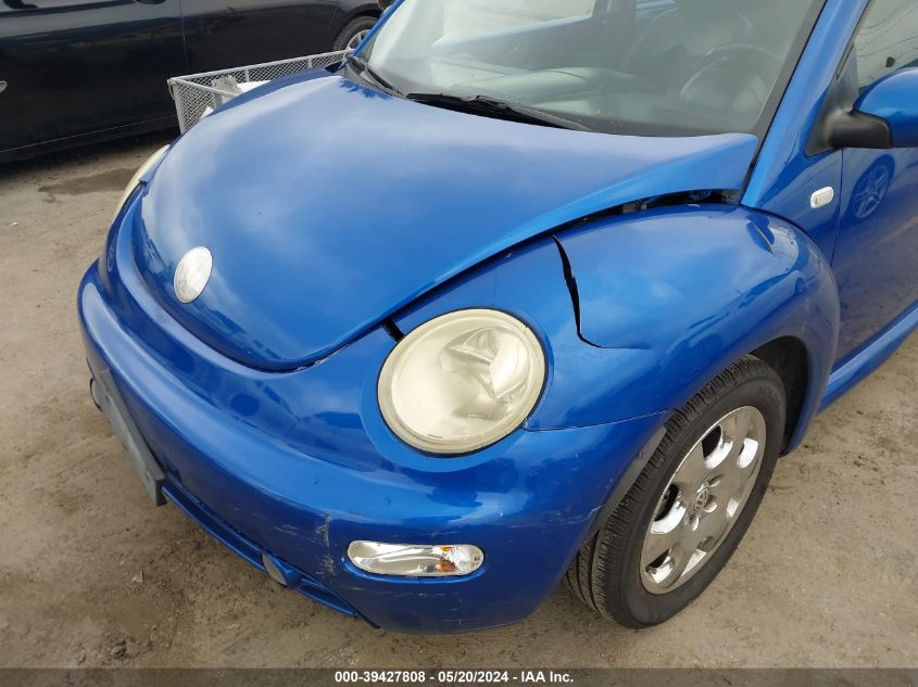 2003 Volkswagen New Beetle Glx VIN: 3VWDD21C43M428372 Lot: 39427808