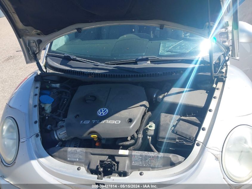 2001 Volkswagen New Beetle Gls VIN: 3VWCC21C41M416699 Lot: 39427814