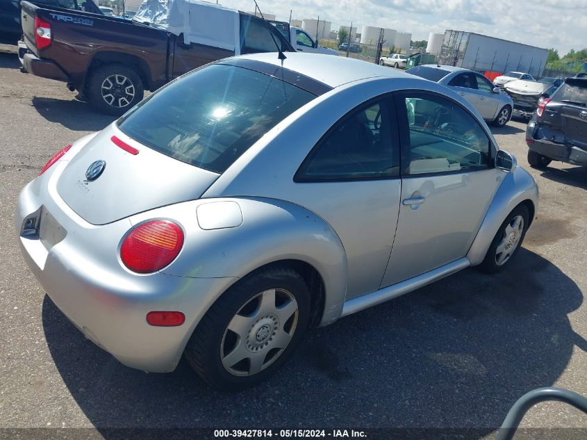 2001 Volkswagen New Beetle Gls VIN: 3VWCC21C41M416699 Lot: 39427814