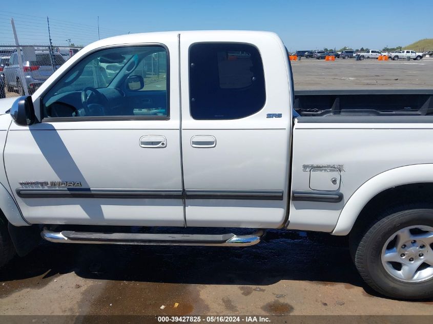 2002 Toyota Tundra Sr5 V8 VIN: 5TBRT34152S220827 Lot: 39427825