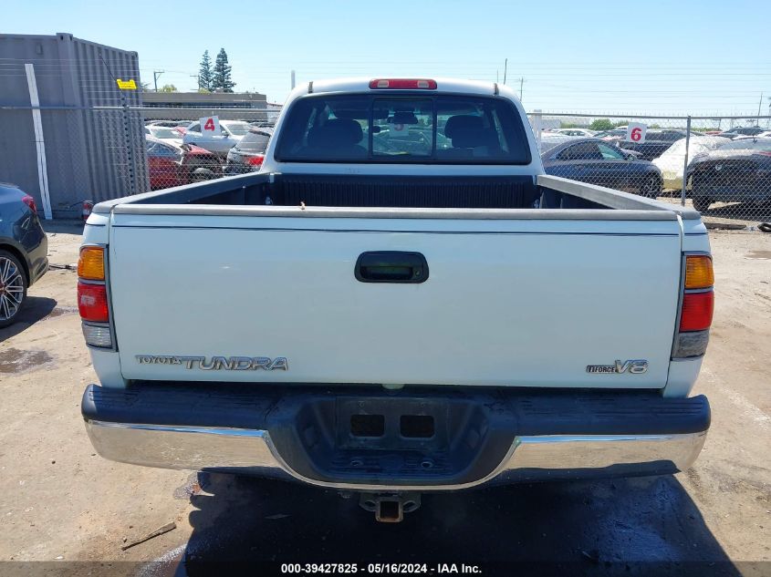 2002 Toyota Tundra Sr5 V8 VIN: 5TBRT34152S220827 Lot: 39427825