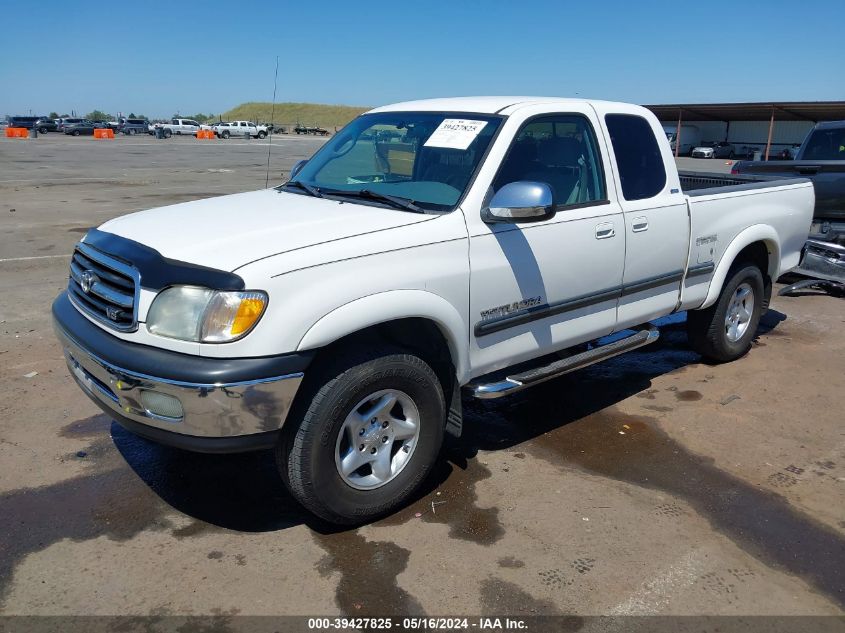 2002 Toyota Tundra Sr5 V8 VIN: 5TBRT34152S220827 Lot: 39427825