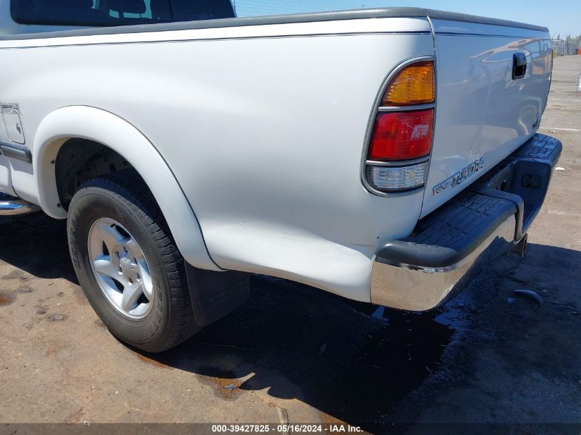 2002 Toyota Tundra Sr5 V8 VIN: 5TBRT34152S220827 Lot: 39427825