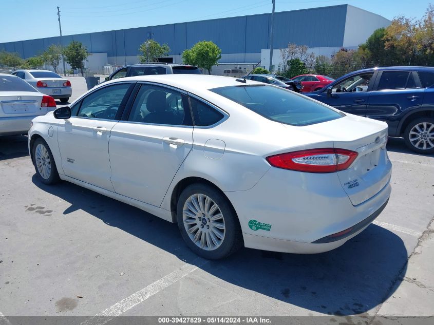 2014 Ford Fusion Energi Se Luxury VIN: 3FA6P0PU3ER247993 Lot: 39427829