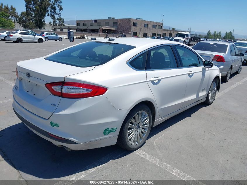 2014 Ford Fusion Energi Se Luxury VIN: 3FA6P0PU3ER247993 Lot: 39427829