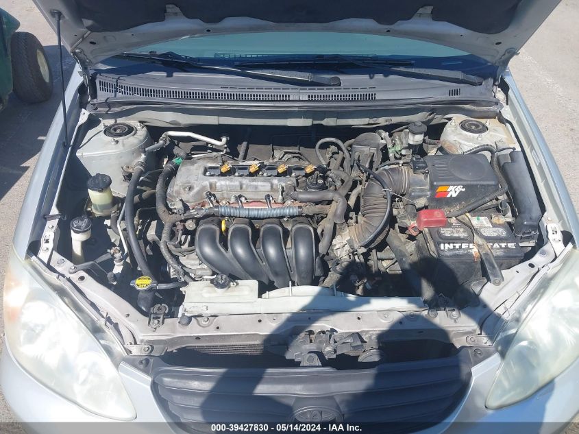 2004 Toyota Corolla Le VIN: 1NXBR32E44Z262428 Lot: 39427830