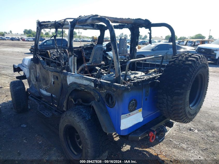 1997 Jeep Wrangler Se VIN: 1J4FY29PXVP430139 Lot: 39427838