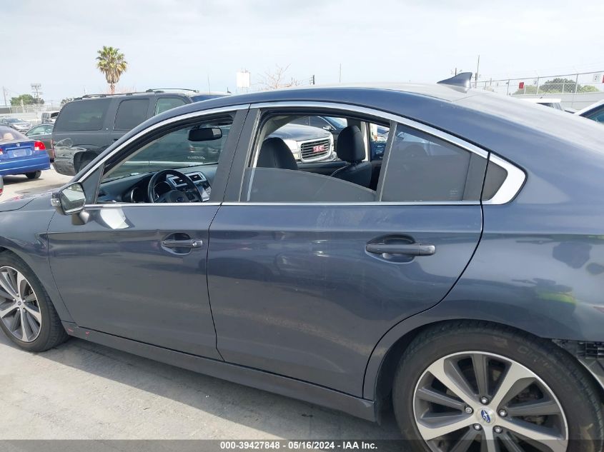 2016 Subaru Legacy 2.5I Limited VIN: 4S3BNAL62G3056563 Lot: 39427848
