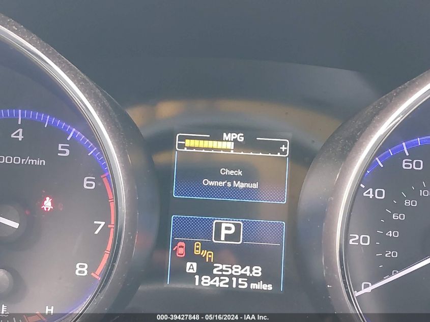 2016 Subaru Legacy 2.5I Limited VIN: 4S3BNAL62G3056563 Lot: 39427848