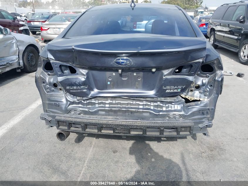 2016 Subaru Legacy 2.5I Limited VIN: 4S3BNAL62G3056563 Lot: 39427848