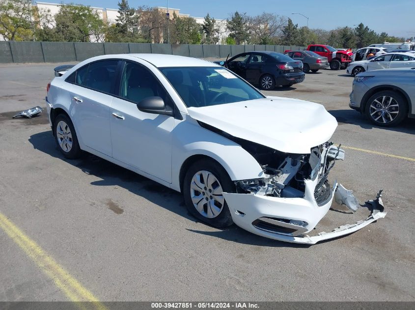 2016 Chevrolet Cruze Limited Ls Auto VIN: 1G1PC5SG3G7214892 Lot: 39427851