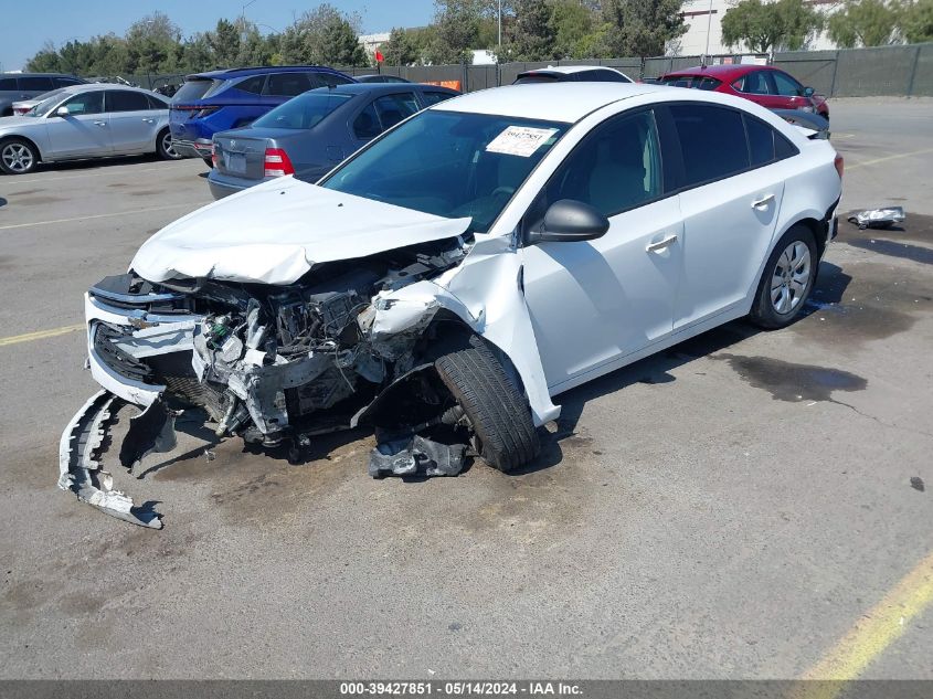 2016 Chevrolet Cruze Limited Ls Auto VIN: 1G1PC5SG3G7214892 Lot: 39427851