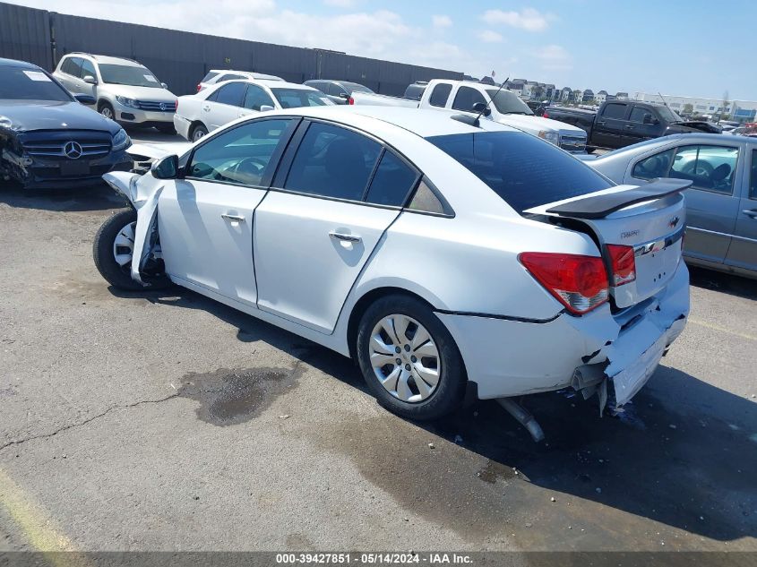 2016 Chevrolet Cruze Limited Ls Auto VIN: 1G1PC5SG3G7214892 Lot: 39427851