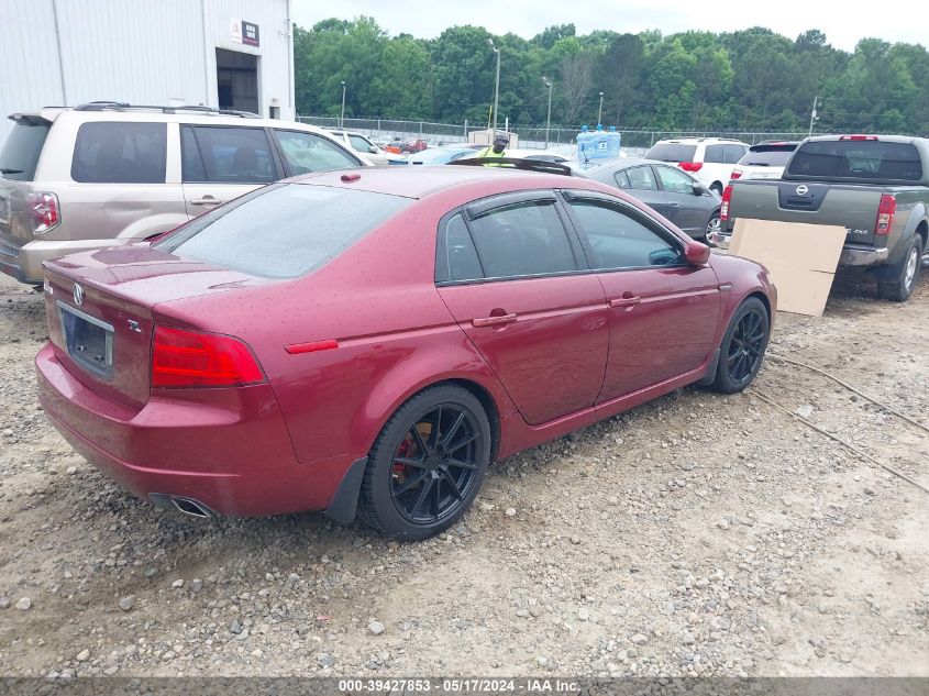 2006 Acura Tl VIN: 19UUA66236A029801 Lot: 39427853