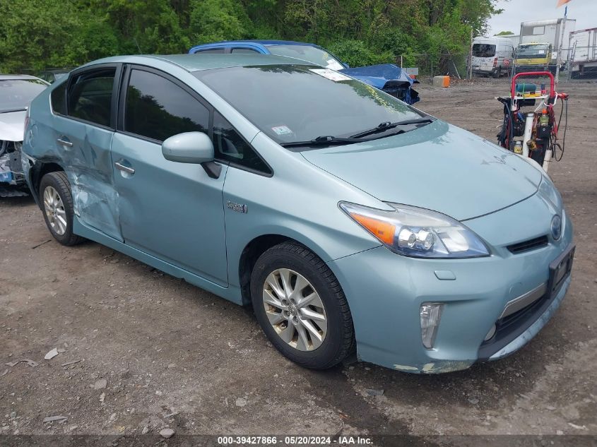 2012 Toyota Prius Plug-In Advanced VIN: JTDKN3DP1C3009862 Lot: 39427866