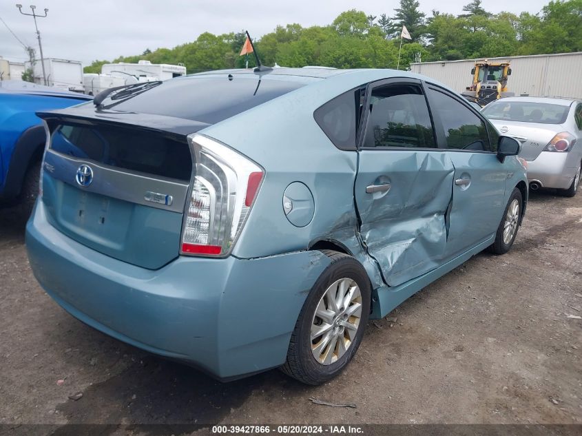 2012 Toyota Prius Plug-In Advanced VIN: JTDKN3DP1C3009862 Lot: 39427866