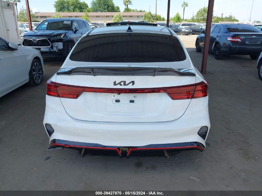 2023 Kia Forte Gt-Line VIN: 3KPF54AD9PE518890 Lot: 39427870