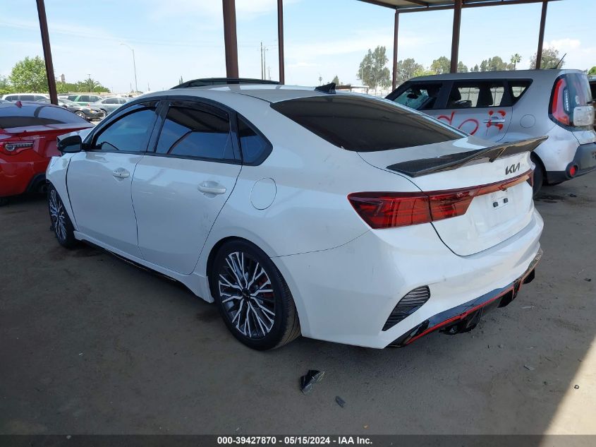 2023 Kia Forte Gt-Line VIN: 3KPF54AD9PE518890 Lot: 39427870