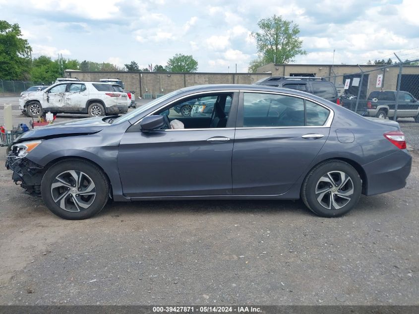 2016 Honda Accord Lx VIN: 1HGCR2F39GA100247 Lot: 39427871